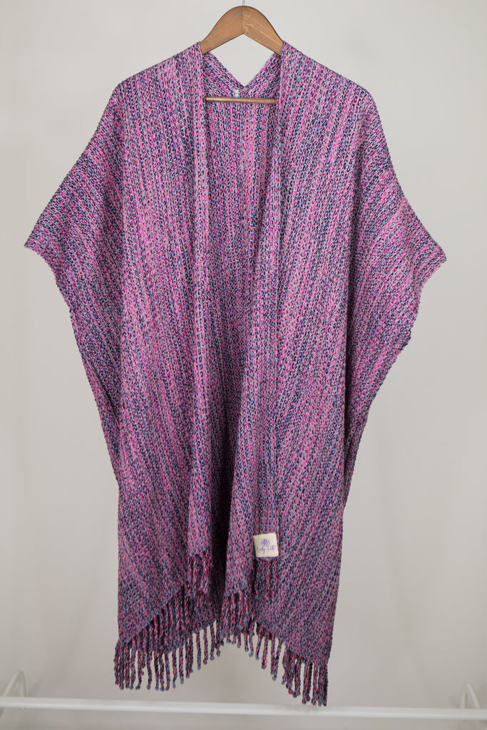 magenta kimono